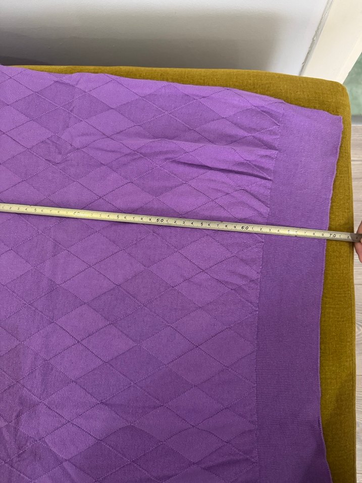 Sabri Özel Desenli Lila Erkek Süveter - Görsel 4