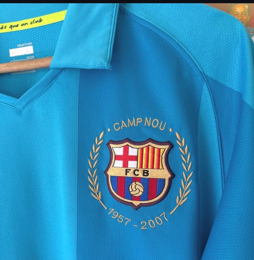 Nike 2007-2008 FC Barcelona Forması — görsel 2/5