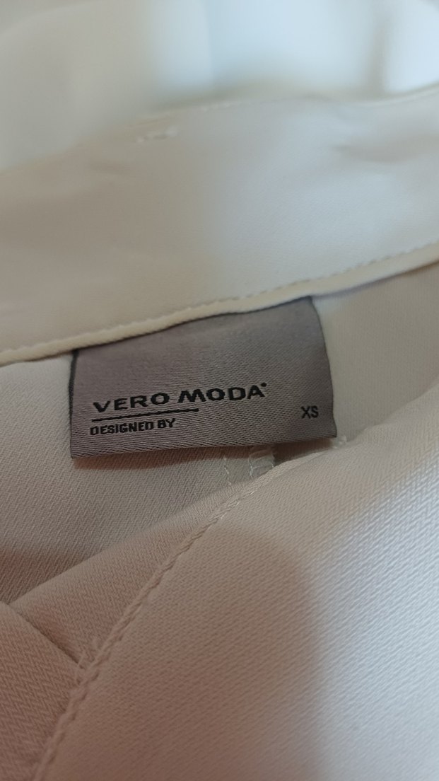 Bej Salaş Midi Kadın Kumaş Pantolon - Görsel 4