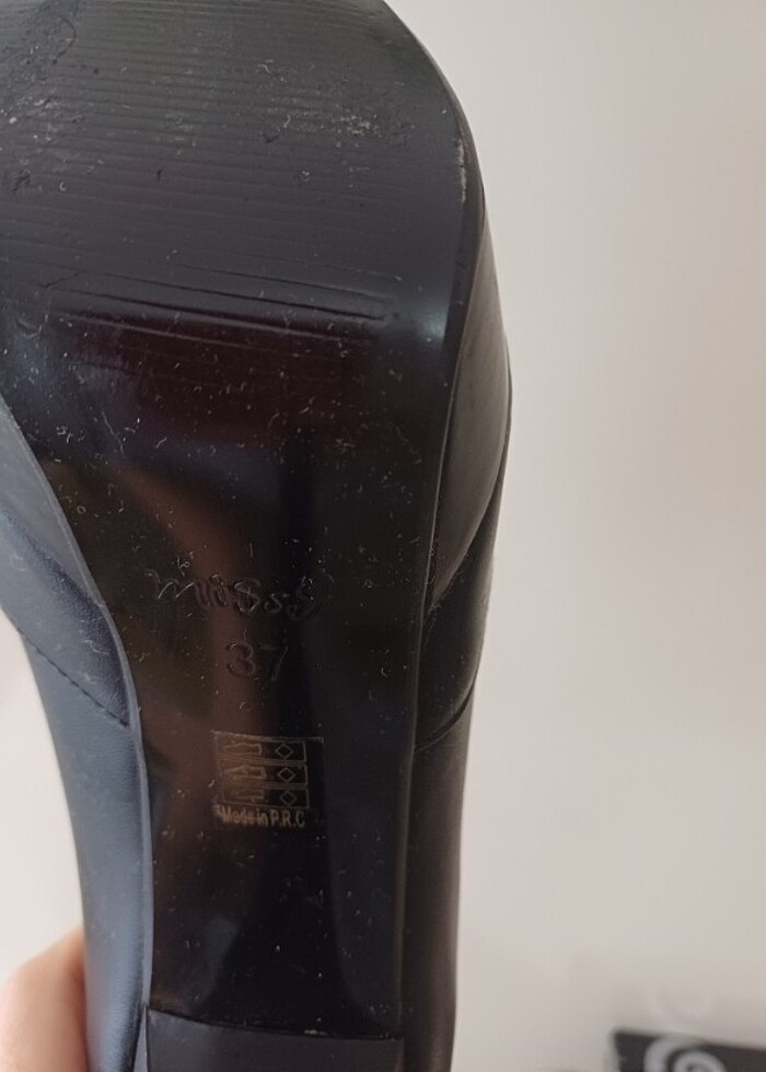 Siyah Stiletto  - Görsel 2