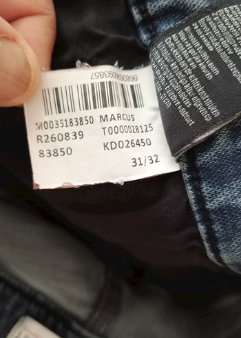 Erkek Mavi Denim Dar Kesim Kot Pantolon - Görsel 10