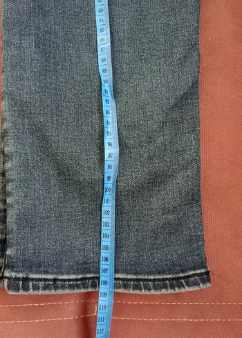 Erkek Mavi Denim Dar Kesim Kot Pantolon - Görsel 8