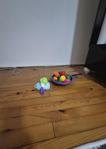 Rengarenk meyve sebze oyuncağı