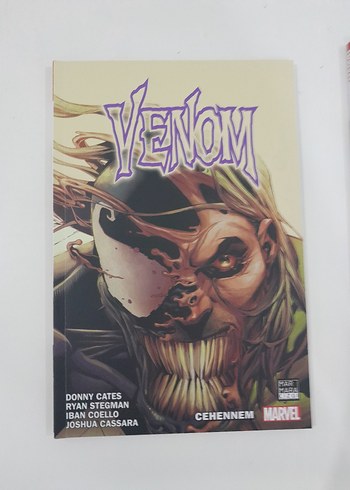 Beden Renk Venom Marvel Çizgi Roman Seti