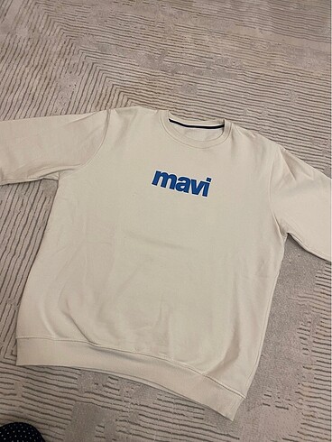 Mavi erkek sweat