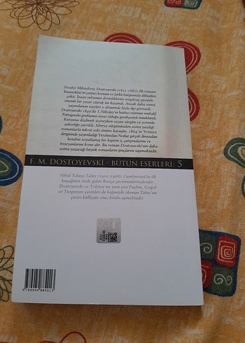 Yeraltından Notlar - Fyodor Mihayloviç Dostoyevski