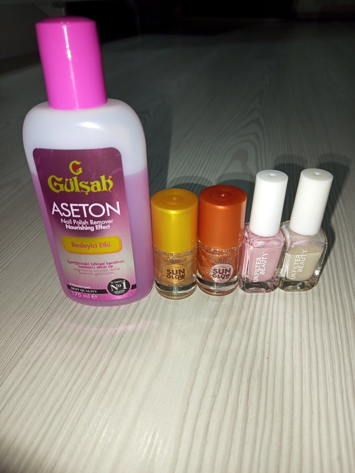 Parlak Oje ve Aseton Seti - Görsel 3