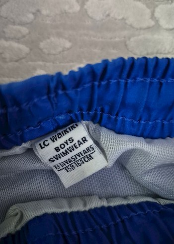 Erkek Mavi Mini deniz Şortu/ erkek Mavi mayo 13/14 yaş - Görsel 2