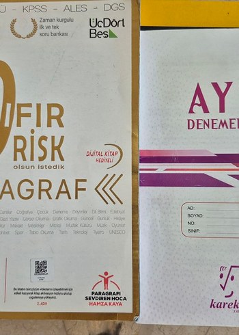 KPSS ALES DGS Soru Bankası - Paragraf Deneme