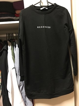 Siyah spor tunik