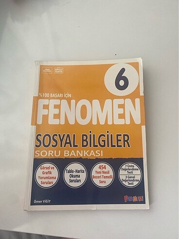 Fenomen yayınları 6.sınıf sosyal bilgiler soru bankası
