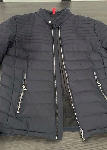 Diğer Fermuarlı Gri Erkek Kısa Mont