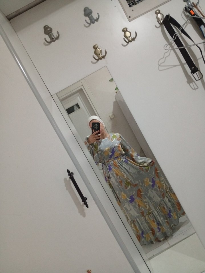 Bohem Uzun kuşaklı elbise - Görsel 3