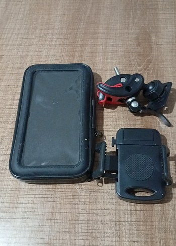 Siyah Fermuarlı motor ve bisiklet Telefon Tutucu - Görsel 7