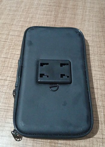 Siyah Fermuarlı motor ve bisiklet Telefon Tutucu - Görsel 2