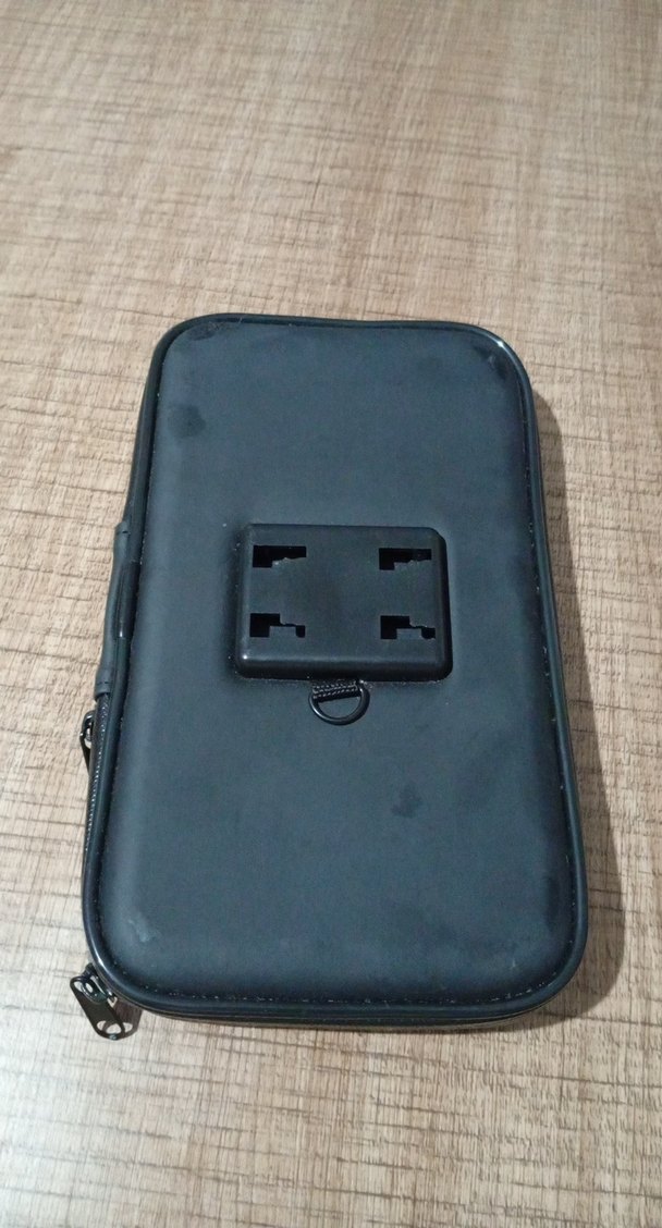 Siyah Fermuarlı motor ve bisiklet Telefon Tutucu - Görsel 2