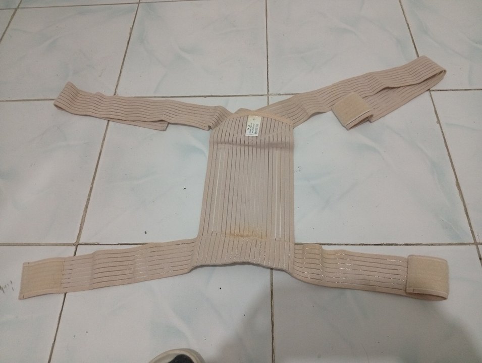 Bej Esnek Hemşire Korsesi Midi Boy - Görsel 2