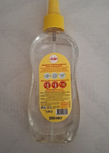 Dalin Bebek Yağı Sprey 200 ml - Görsel 2
