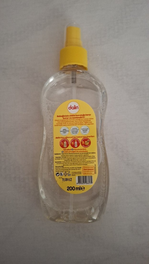 Dalin Bebek Yağı Sprey 200 ml - Görsel 2