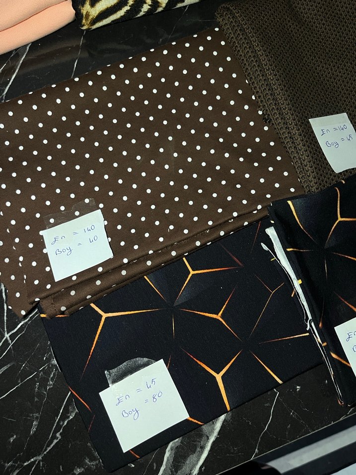 Parça kumaş 4 adet - Görsel 2