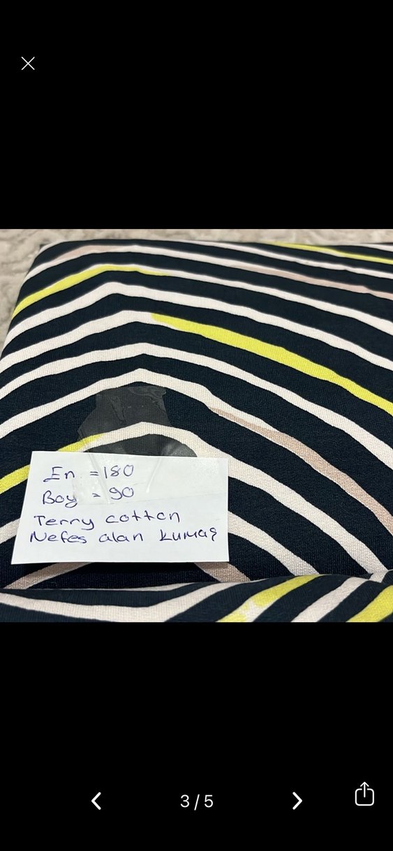 Desenli parça kumaş 3 parça - Görsel 2