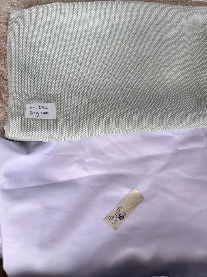 Makyaj çantası dikim parça kumaş - Görsel 2