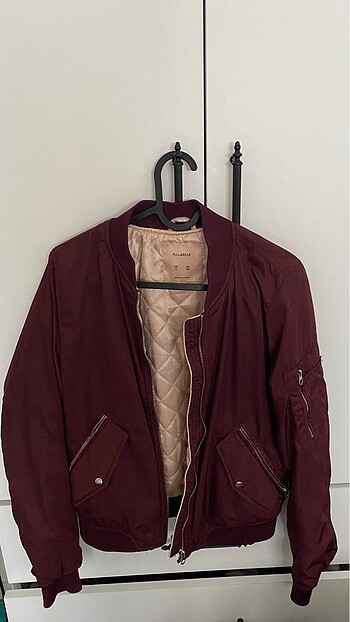 Pull & Bear Bordo Ceket