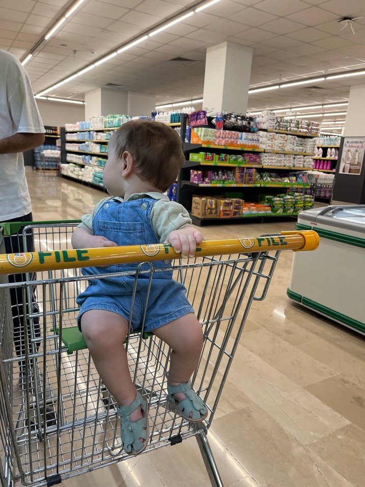 Yeşil Süet unisex Çocuk Sandaleti - Görsel 2