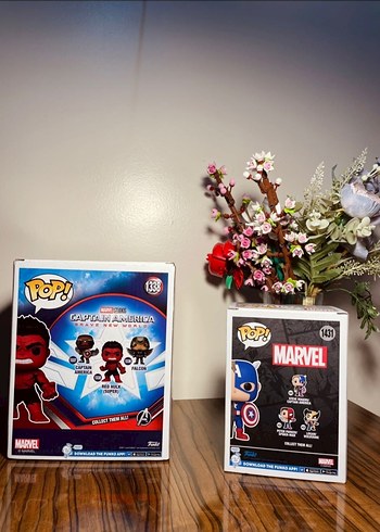 Kırmızı Hulk ve Steve Rogers Captain America Funko