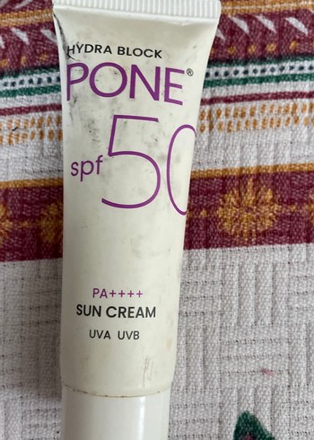 PONE SPF 50 Güneş Kremi PA++++ UVA UVB
