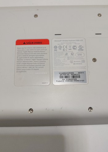 Microsoft Siyah Kablosuz Klavye - Görsel 5