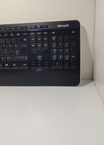 Microsoft Siyah Kablosuz Klavye - Görsel 3
