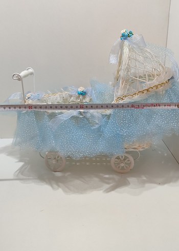 Baby Shower Bebek Arabası Çikolata Sunumu - Görsel 9