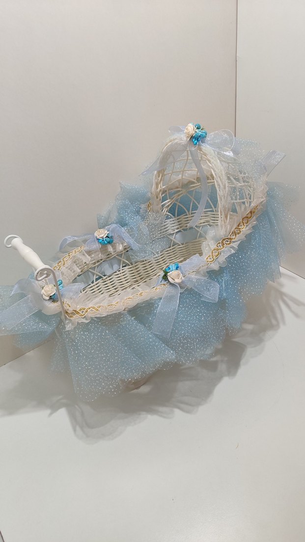 Baby Shower Bebek Arabası Çikolata Sunumu - Görsel 5