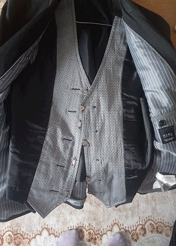 Siyah Erkek Regular Fit Ofis Ceket - Görsel 3