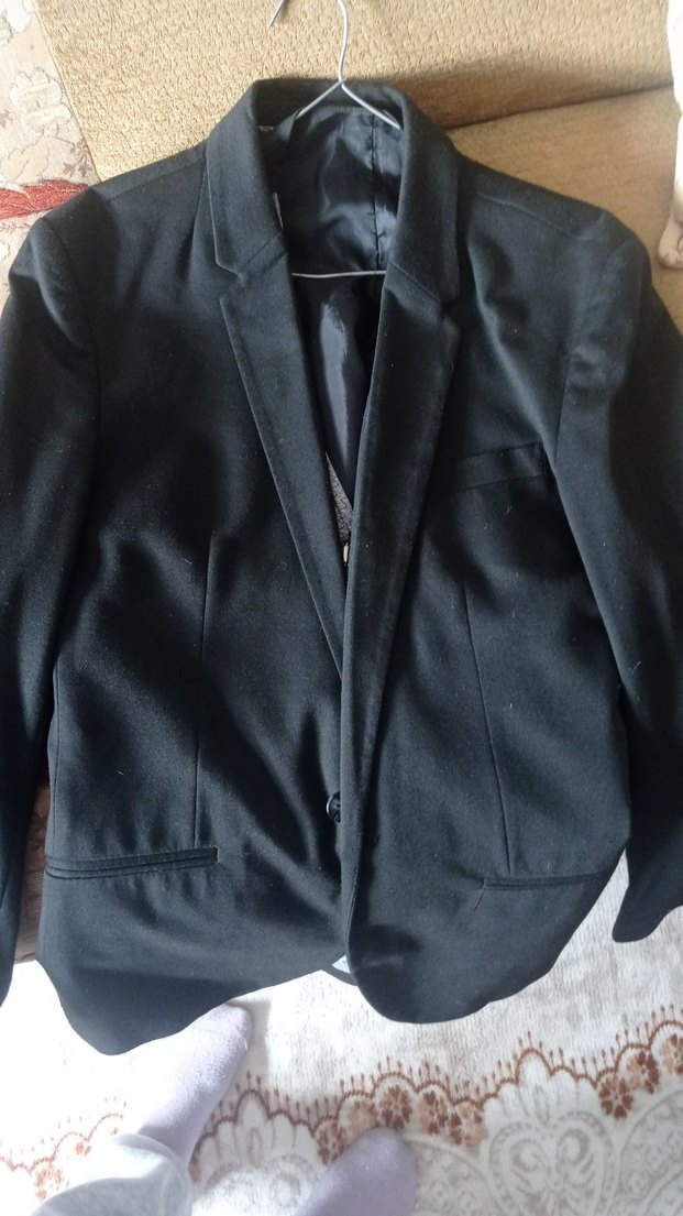 Siyah Erkek Regular Fit Ofis Ceket - Görsel 4