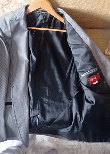 Gri Erkek Düğmeli Ceket - Görsel 4