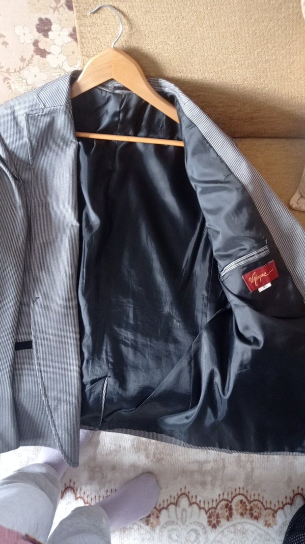 Gri Erkek Düğmeli Ceket - Görsel 4