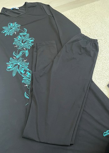 Siyah Baskılı Haşema - Görsel 5