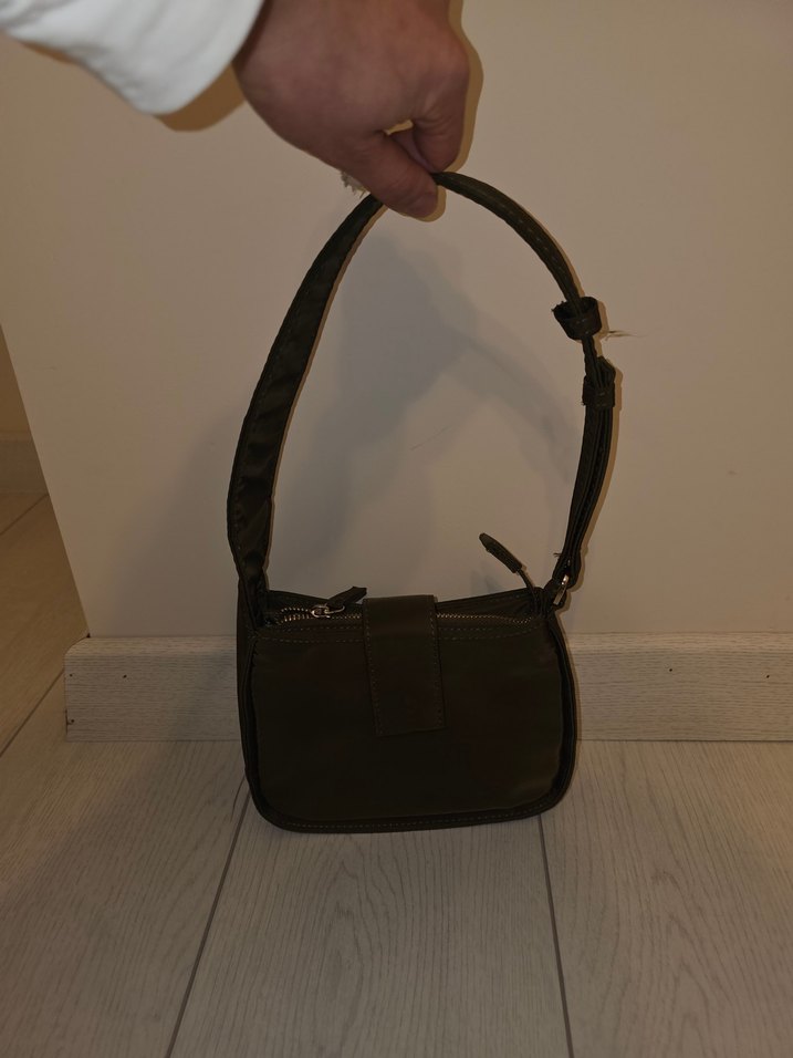 Zara - Haki küçük omuz çantası - Görsel 2