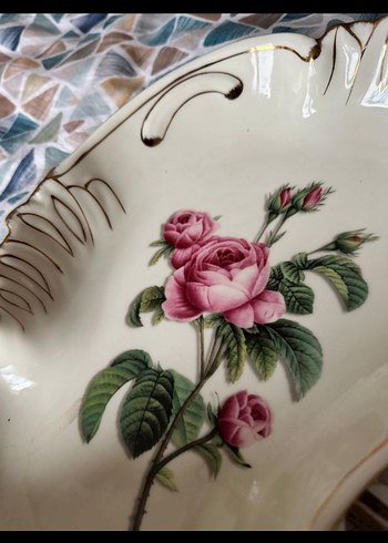 Antika sunumluk tabak - Görsel 4