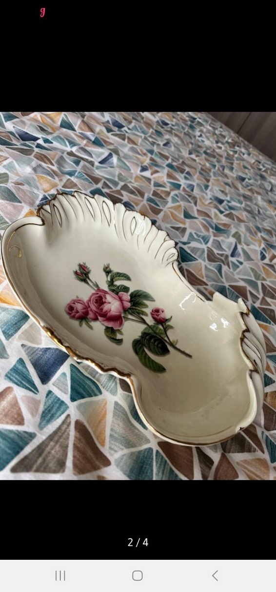 Antika sunumluk tabak - Görsel 2