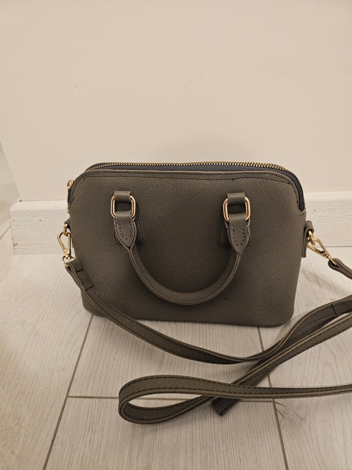 Laura Ashley - Gri çanta - Görsel 3