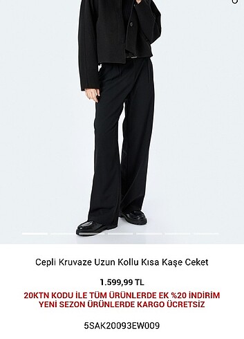 Koton Koton marka kaşe kaban