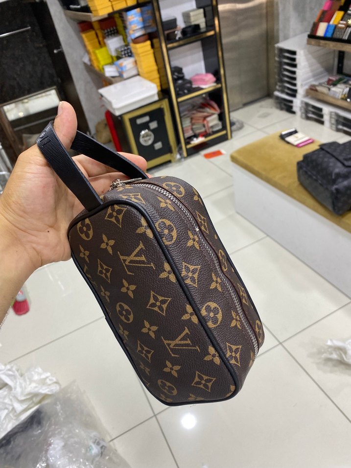 Klasik Kahverengi Deri el çantası - Görsel 2