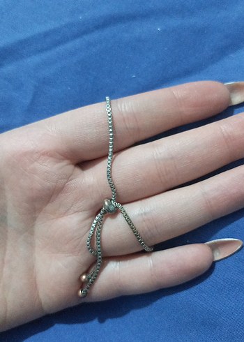 Turkuaz Boncuklu Bohem Kadın El Zinciri - Görsel 2