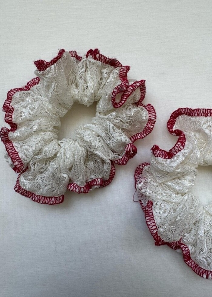 Lastikli saç tokası - Görsel 3