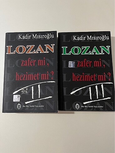  Kadir mısıroğlu lozan 2 ve 3. Cilt