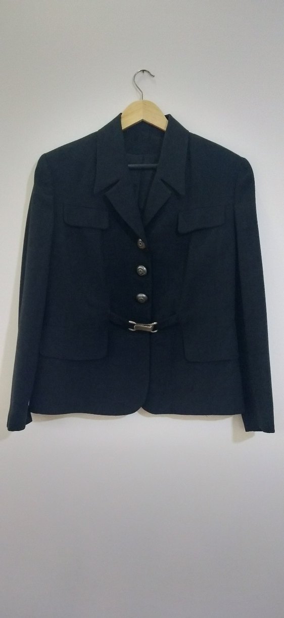 Kemer Detaylı Füme rengi ikili takım elbise. - Görsel 5