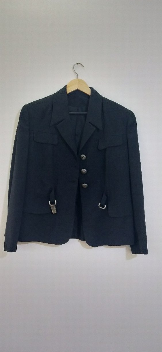 Kemer Detaylı Füme rengi ikili takım elbise. - Görsel 3